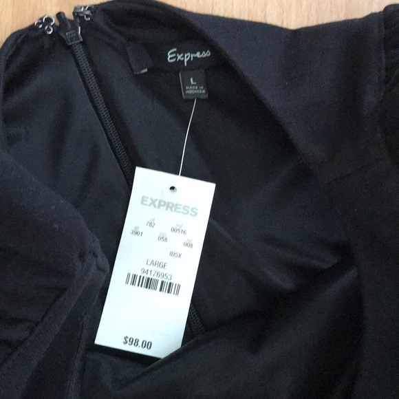 EXPRESS Ruffle Detail Dress NWT - Picture 5 of 9